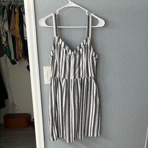 Striped Sleeveless Dress